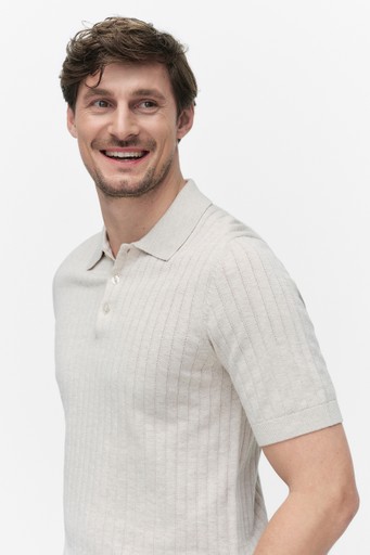Gilbert knit polo shirt