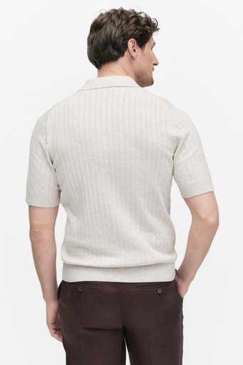 Gilbert knit polo shirt