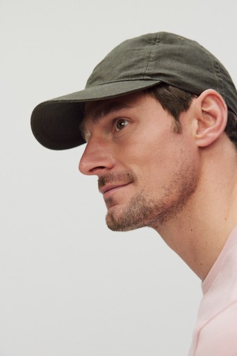 Parker linen cap