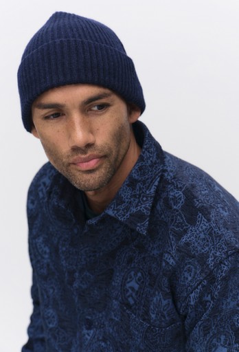 Terry wool beanie