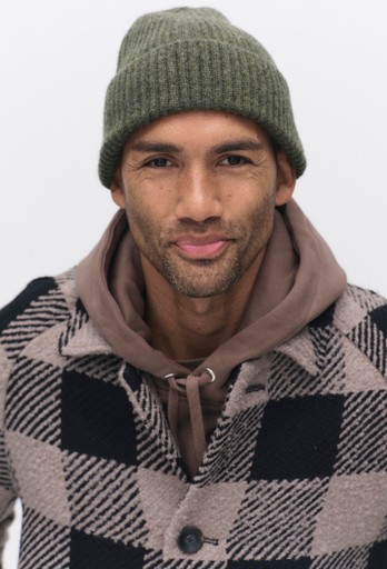 Terry wool beanie