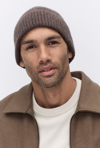 Terry wool beanie