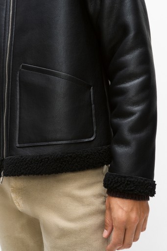 Loux shearling jacke