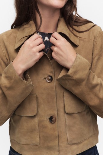 Noomi suede jacket