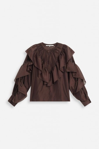 Fria frill blouse