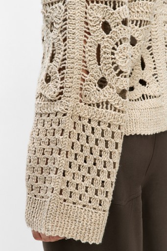 Crosette knit card