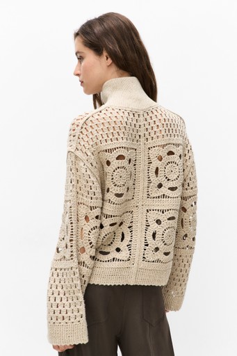 Crosette knit card