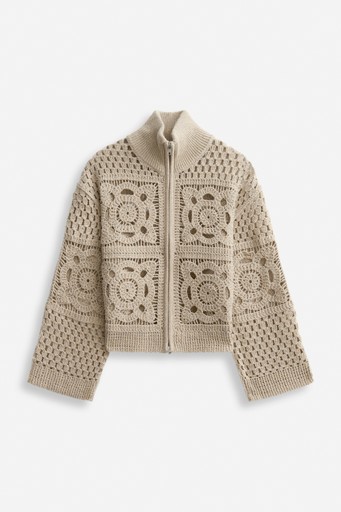 Crosette knit card