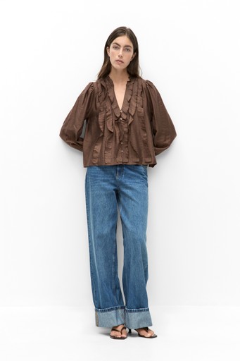 Rayna frill blouse