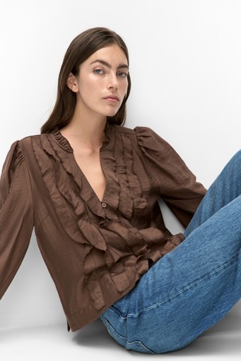 Rayna frill blouse
