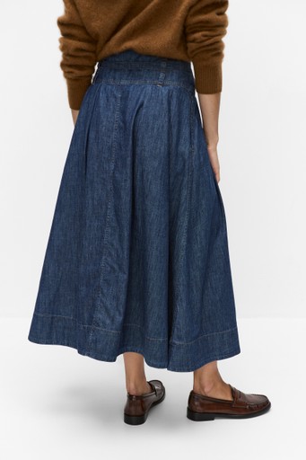 Evana denim skirt