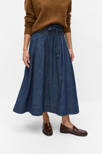 Evana denim skirt
