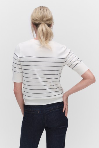 Alicia knitted tee