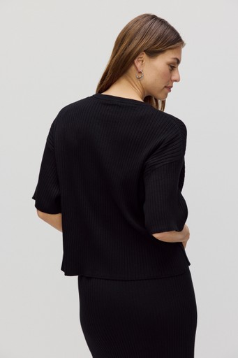 Viola knitted tee