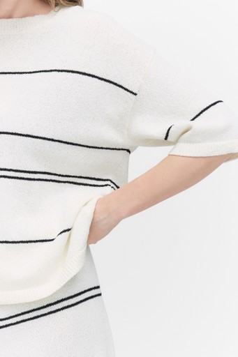 Gia knitted tee