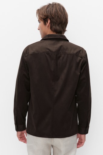 Emmett faux suede jkt