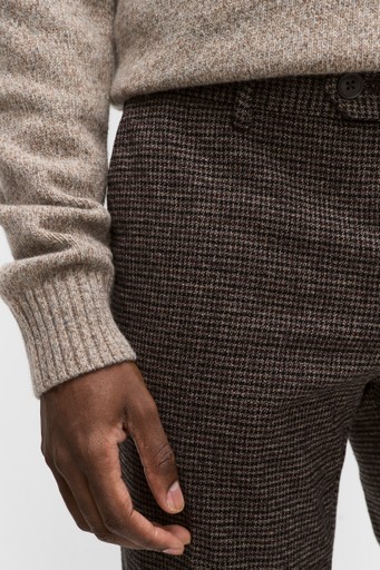 Jack check trousers