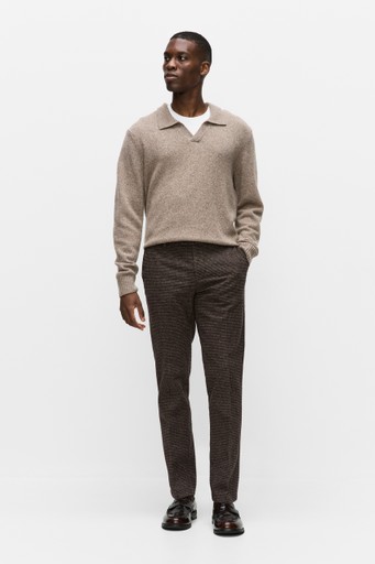 Jack check trousers