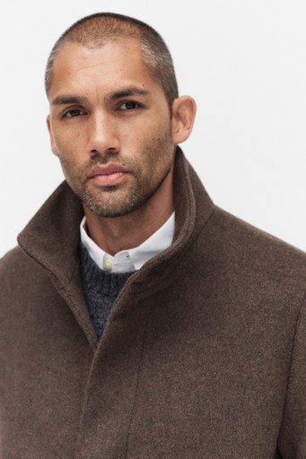 Crawford wool coat