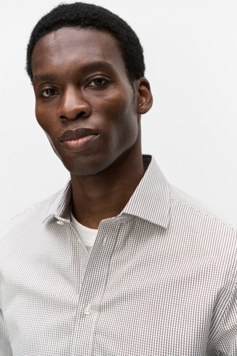Bent check shirt