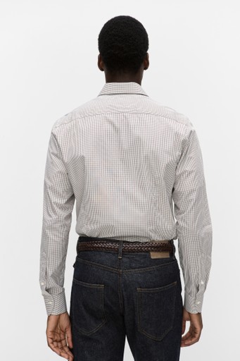 Bent check shirt