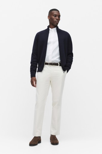 Roman zip cardigan