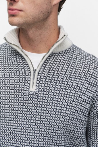 Tor jacquard halfzip