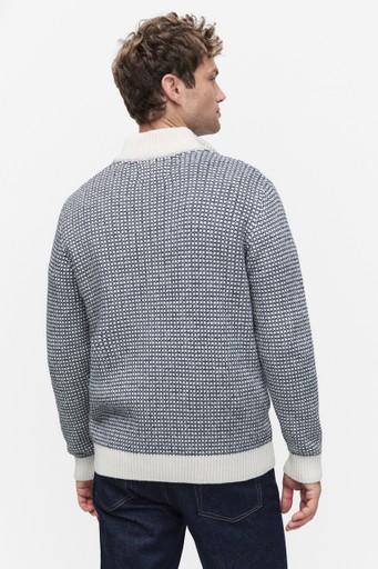 Tor jacquard halfzip