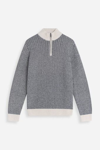 Tor jacquard halfzip