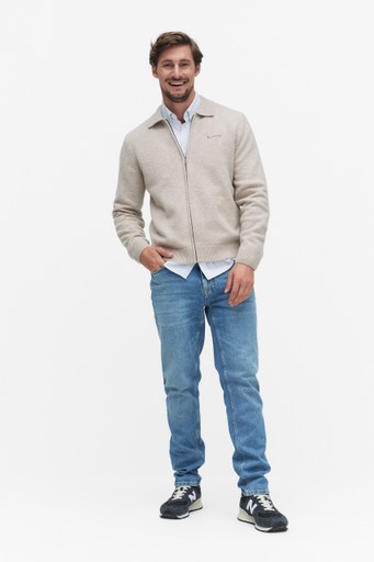 Rubert Zip Cardigan
