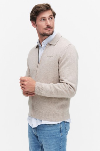 Rubert Zip Cardigan