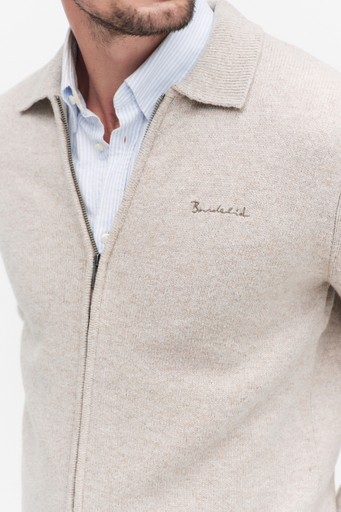 Rubert Zip Cardigan