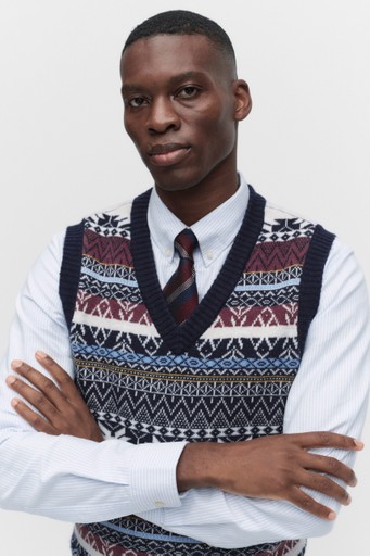 Rex knitted gilet