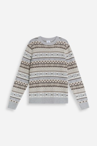 Leo jacquard sweater