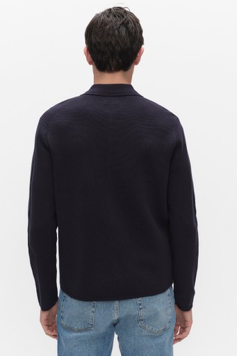 Wallace zip cardigan
