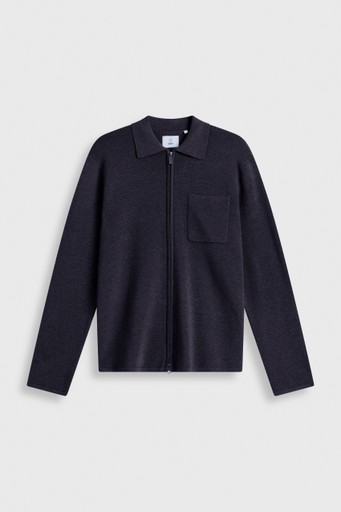 Wallace zip cardigan