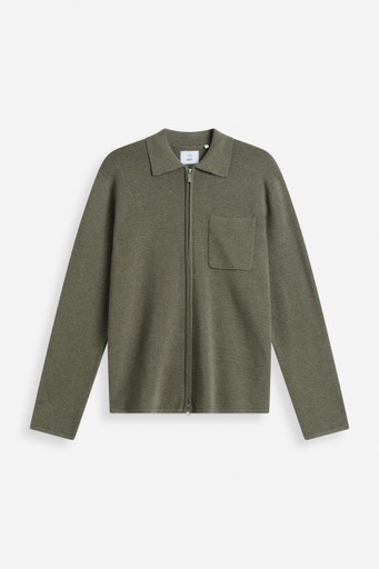 Wallace zip cardigan