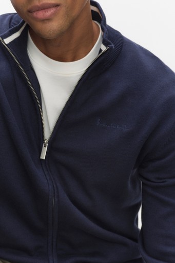 Tom zip cardigan