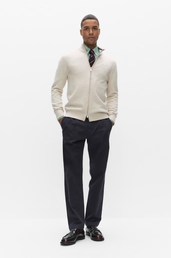 Tom zip cardigan