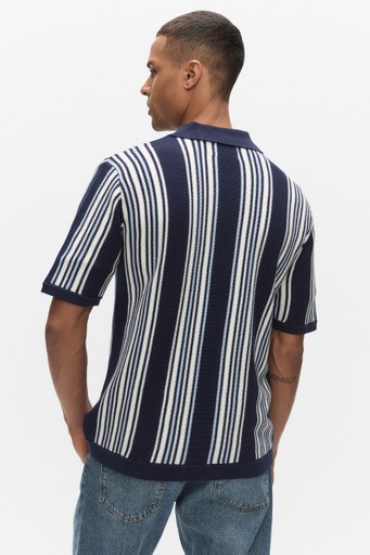 Kaj knit polo shirt