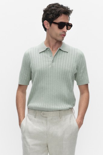 Antonio knit poloshirt