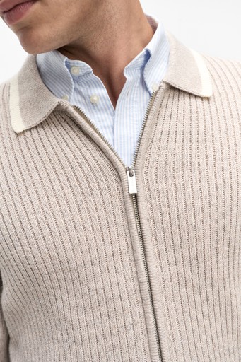 Rufus zip cardigan