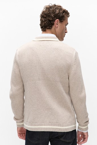 Rufus zip cardigan