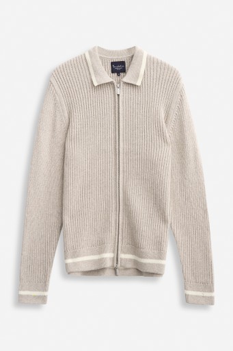 Rufus zip cardigan
