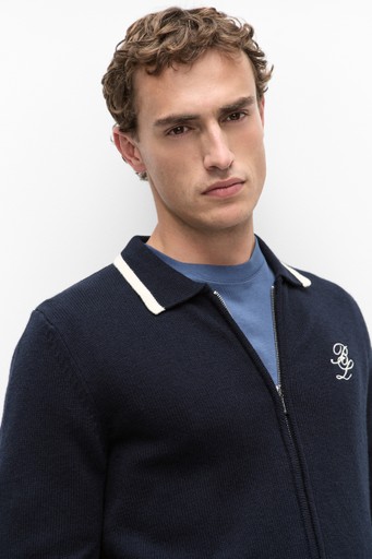 Rufus zip cardigan