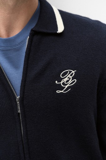 Rufus zip cardigan