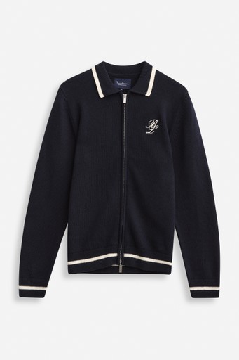 Rufus zip cardigan
