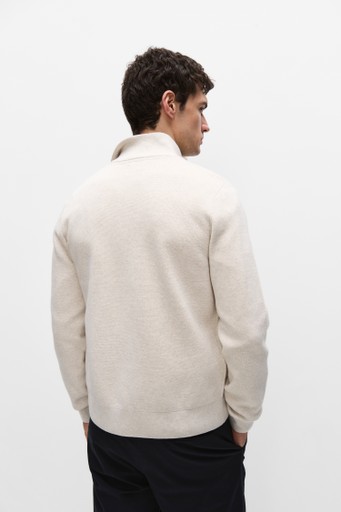 Theo zip cardigan