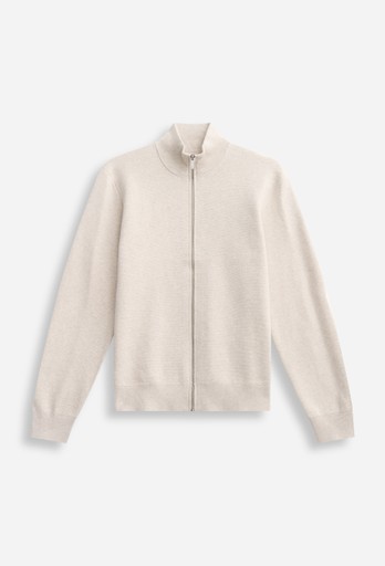 Theo zip cardigan