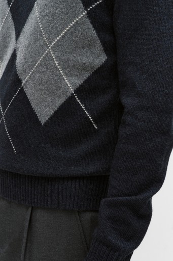 Liam argyle sweater